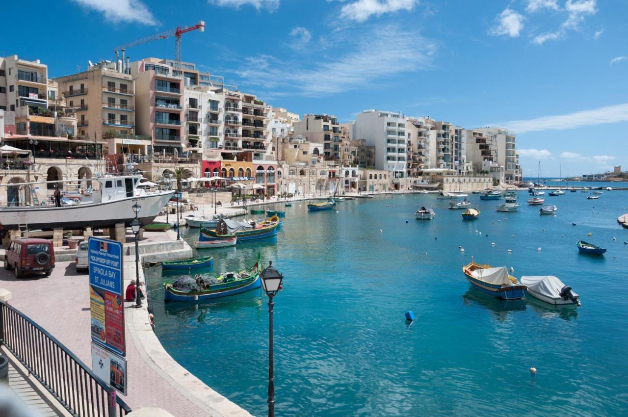 Modern 1Br Apartment In Central St Julian'S San Ġiljan Exterior foto